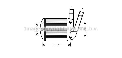 AVA QUALITY COOLING Kompressoriõhu radiaator FT4340